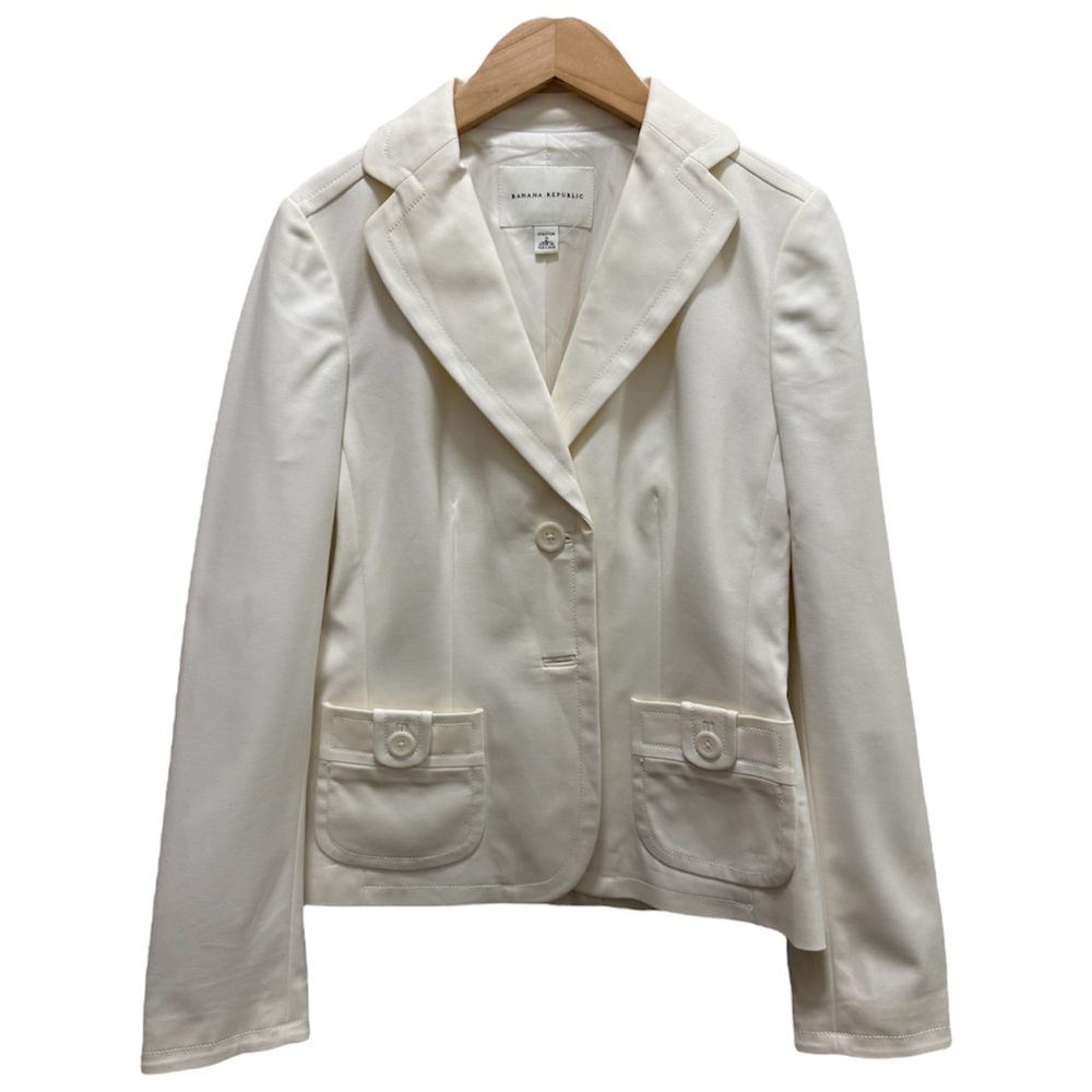 Banana Republic Women's Ivory Blazer